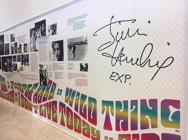 I miei scatti all’inaugurazione della mostra dedicata a Jimi Hendrix